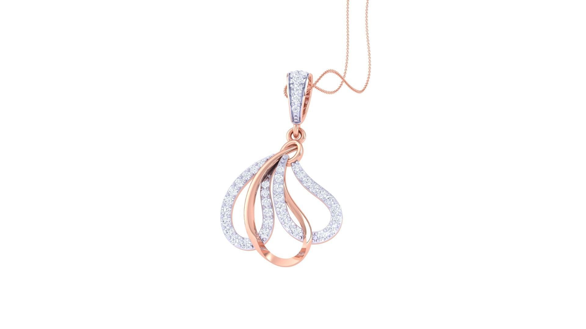 Maya Diamond Pendant