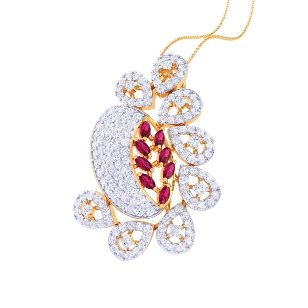 Margaret Diamond Pendant