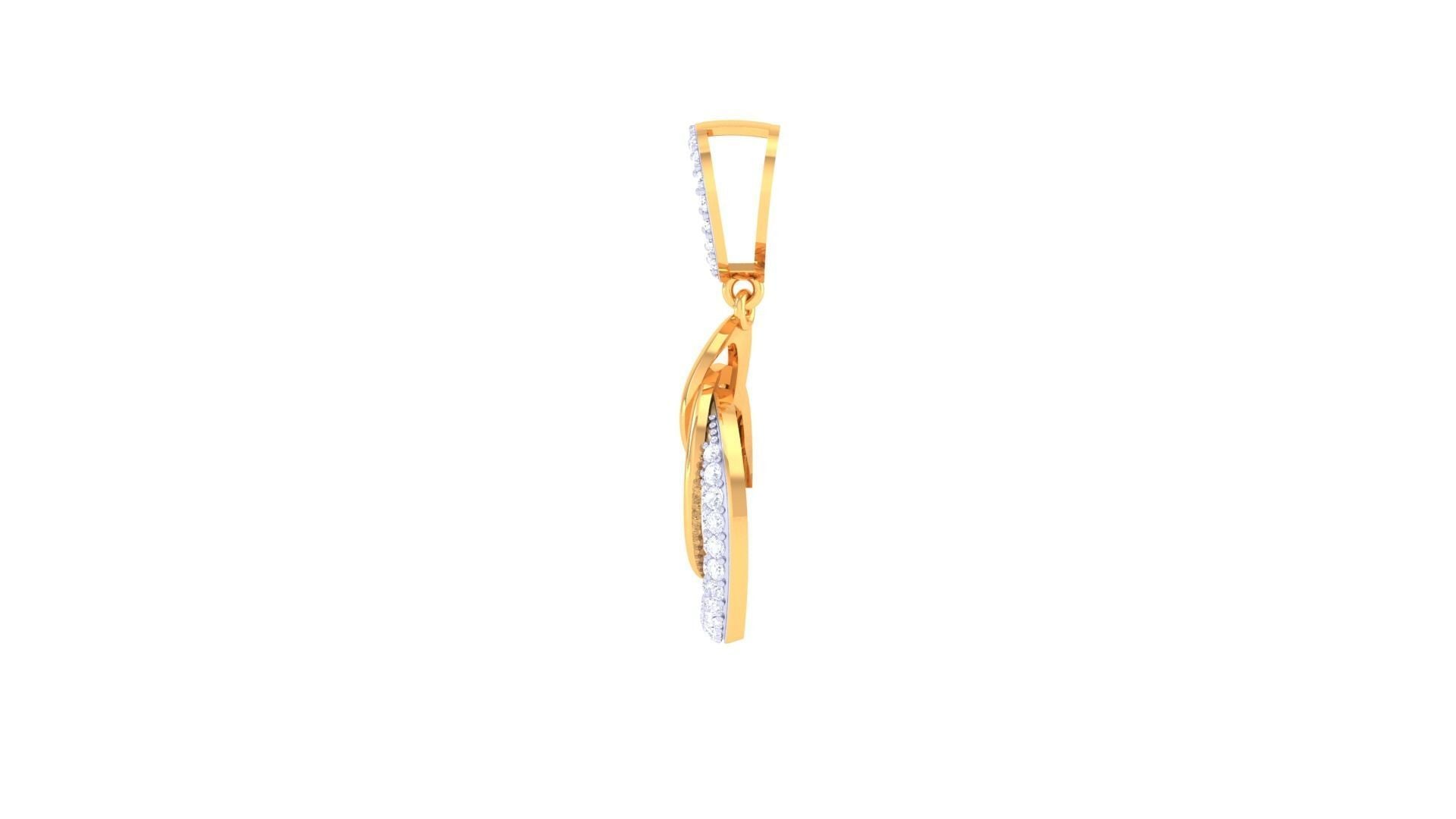 Eliza Diamond Pendant