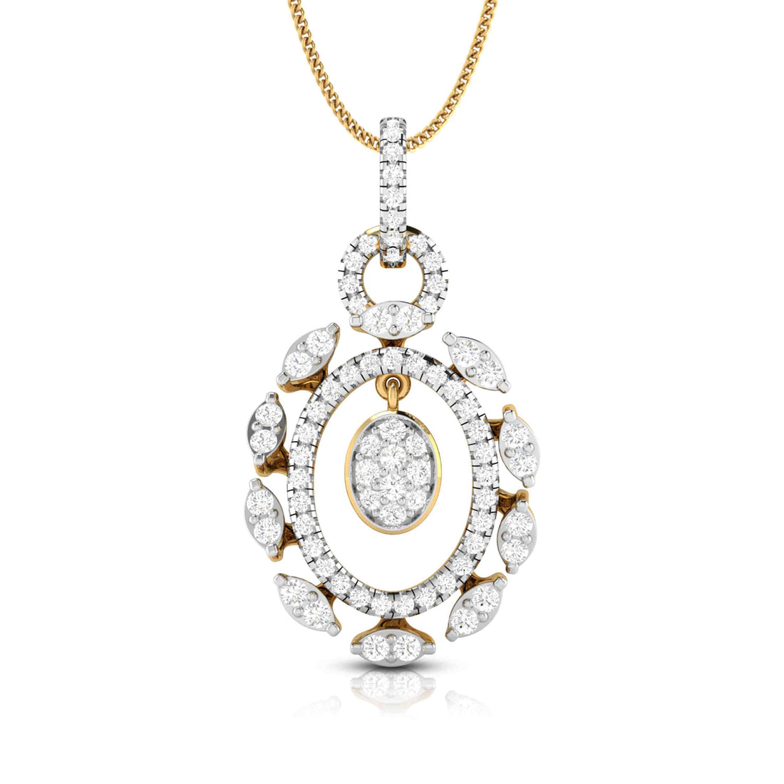 Callie Diamond Pendant Set