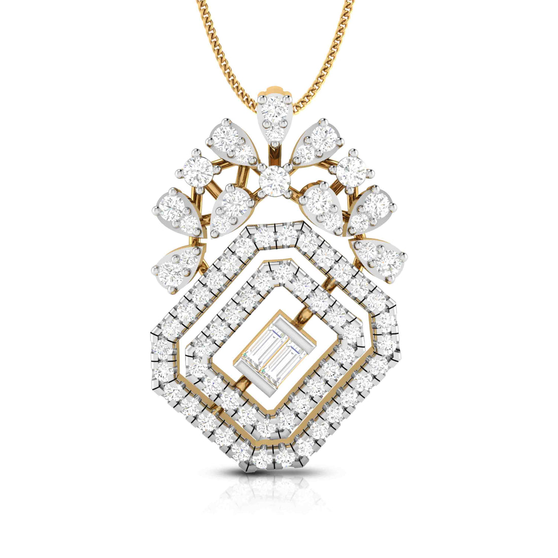 Gracie Diamond Pendant Set