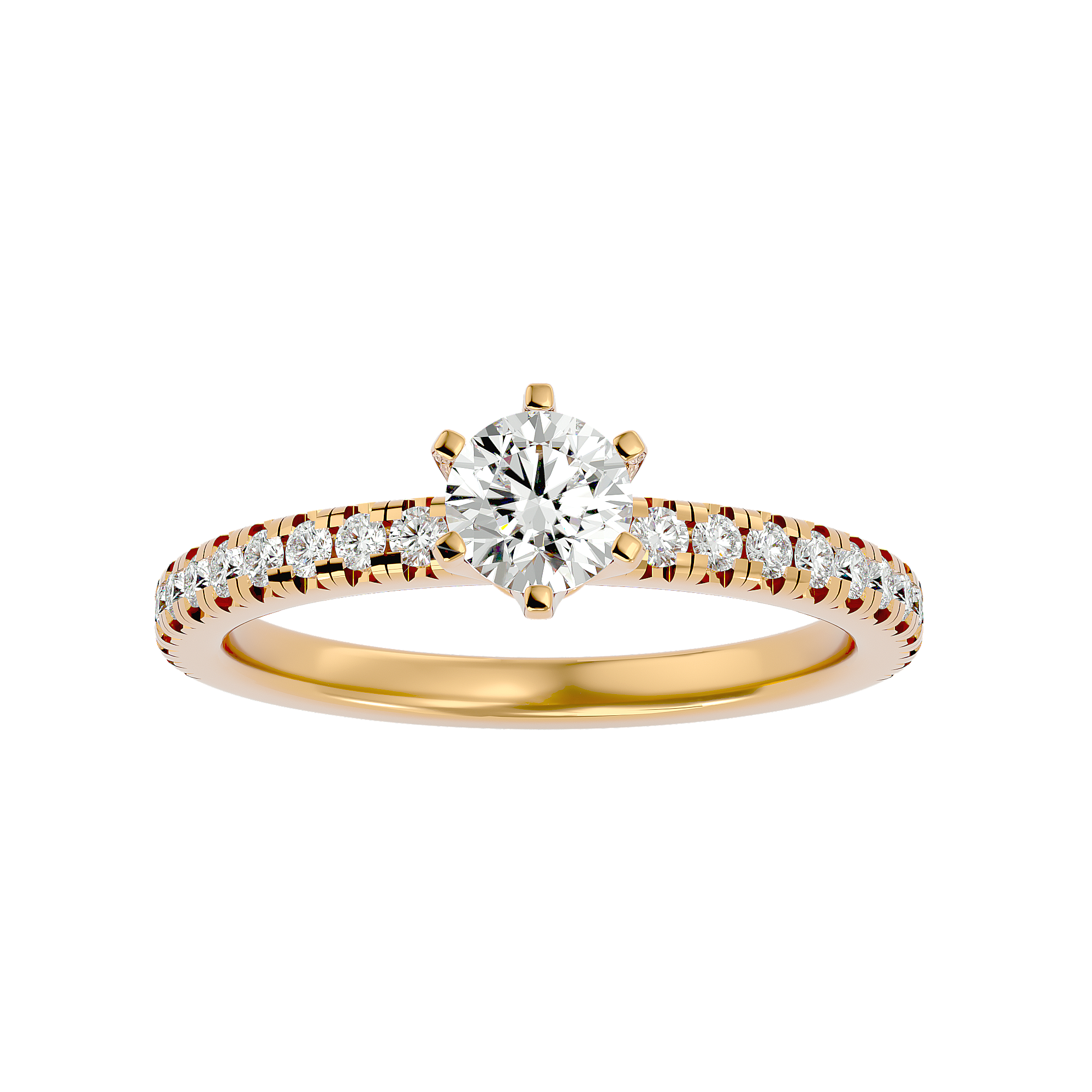 Maeve Diamond Solitaire Ring