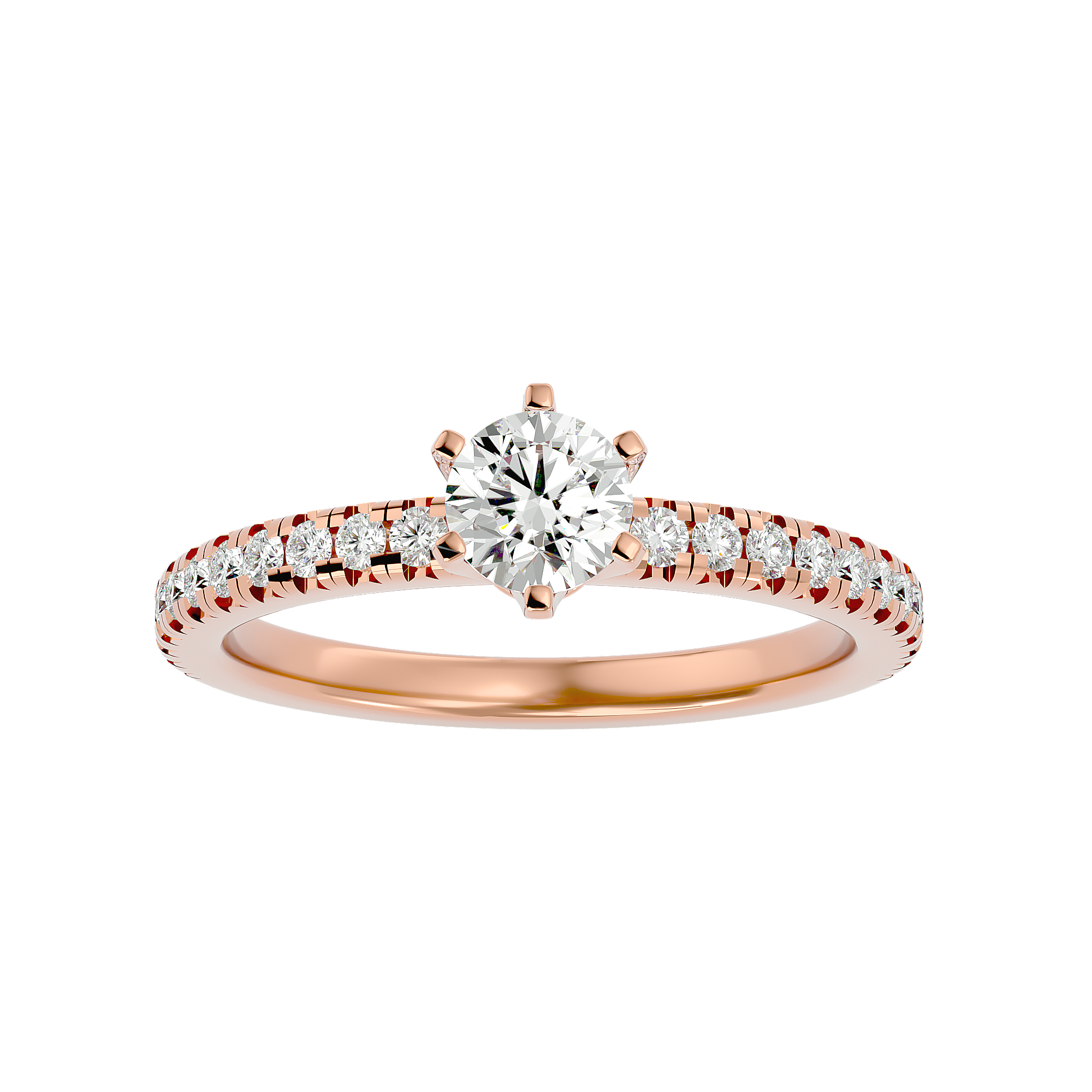 Maeve Diamond Solitaire Ring