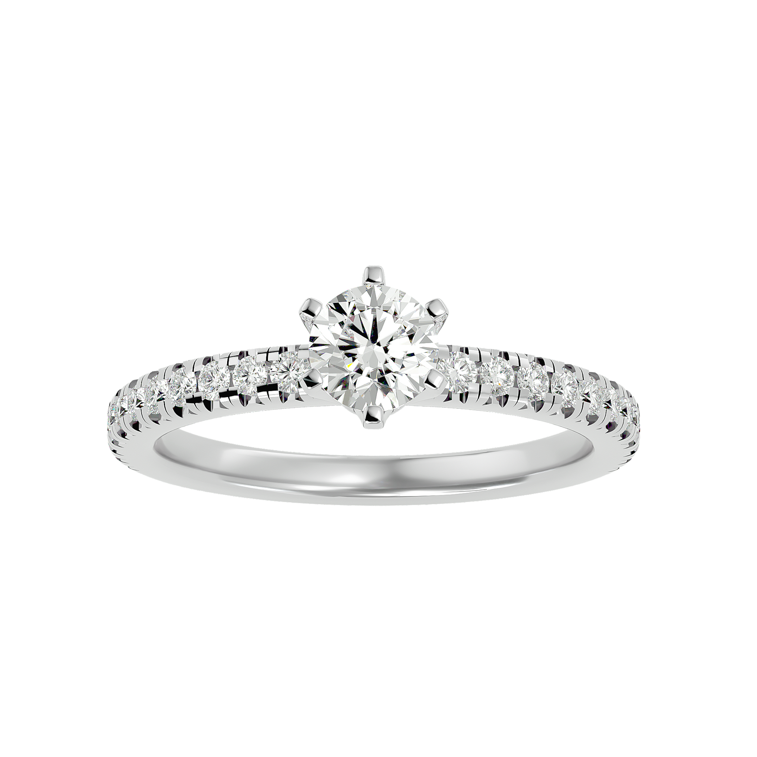 Maeve Diamond Solitaire Ring