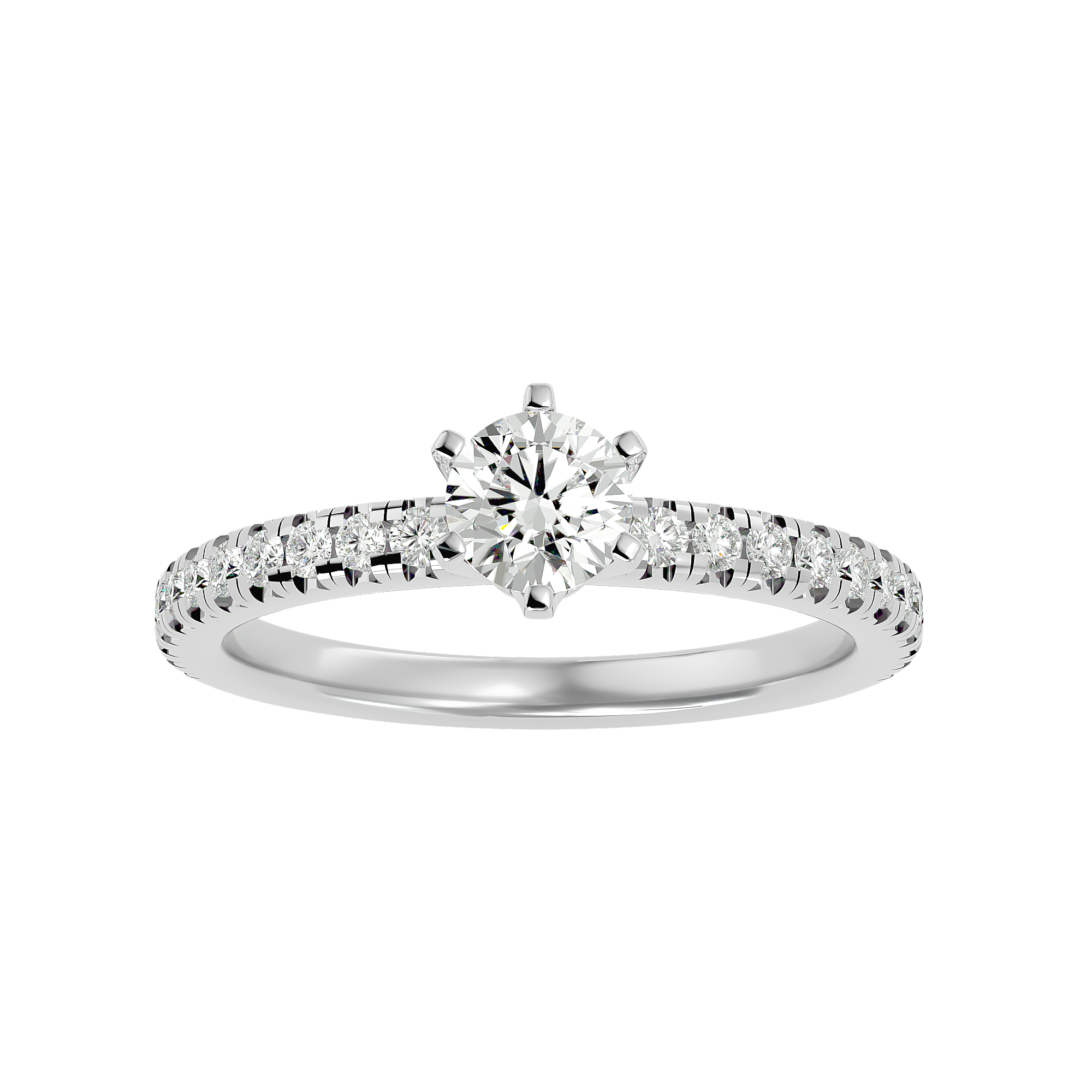Maeve Diamond Solitaire Ring