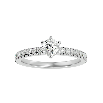 Maeve Diamond Solitaire Ring
