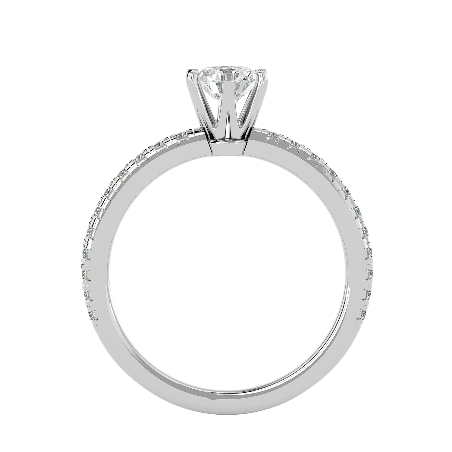 Maeve Diamond Solitaire Ring