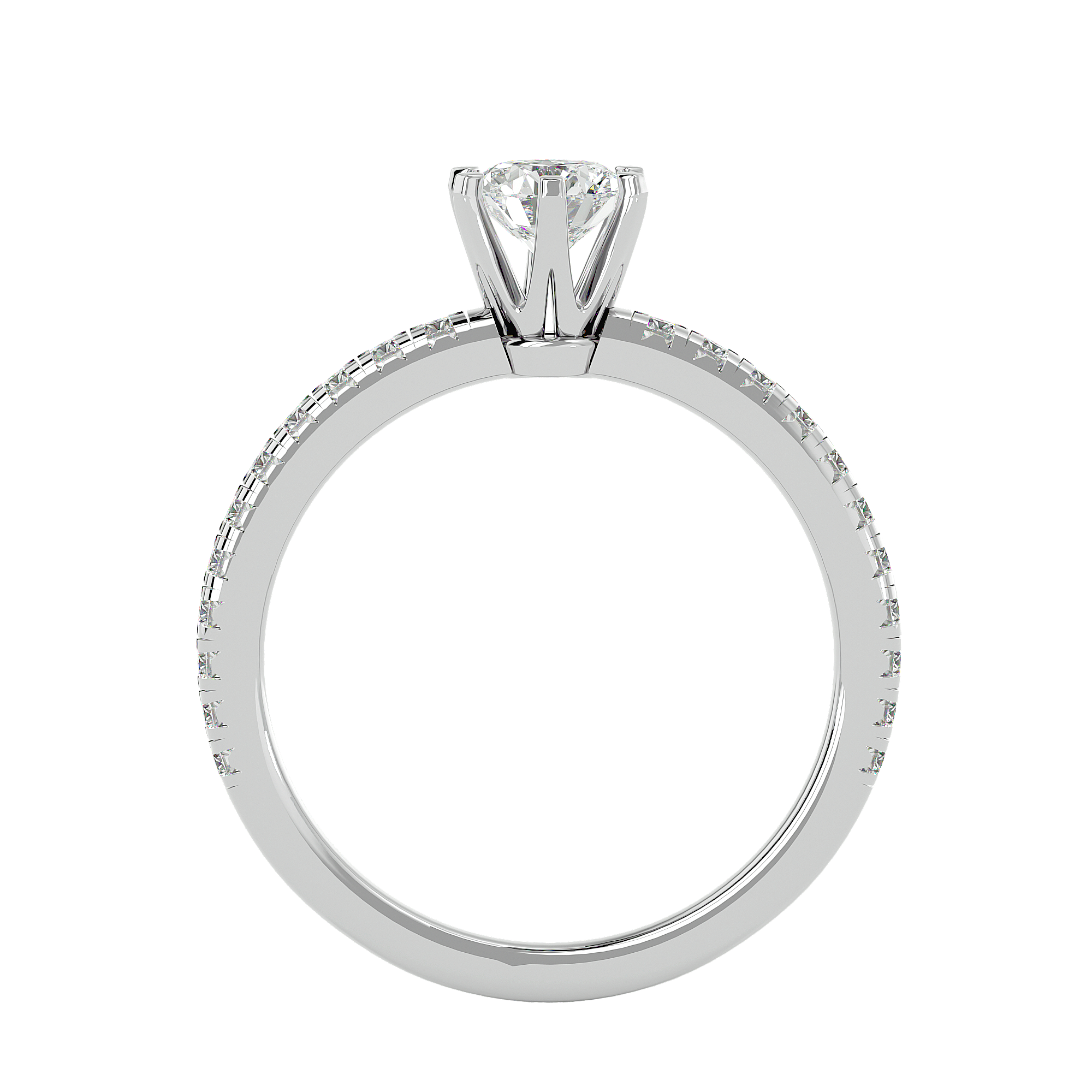 Maeve Diamond Solitaire Ring