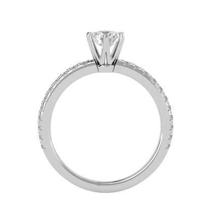 Maeve Diamond Solitaire Ring