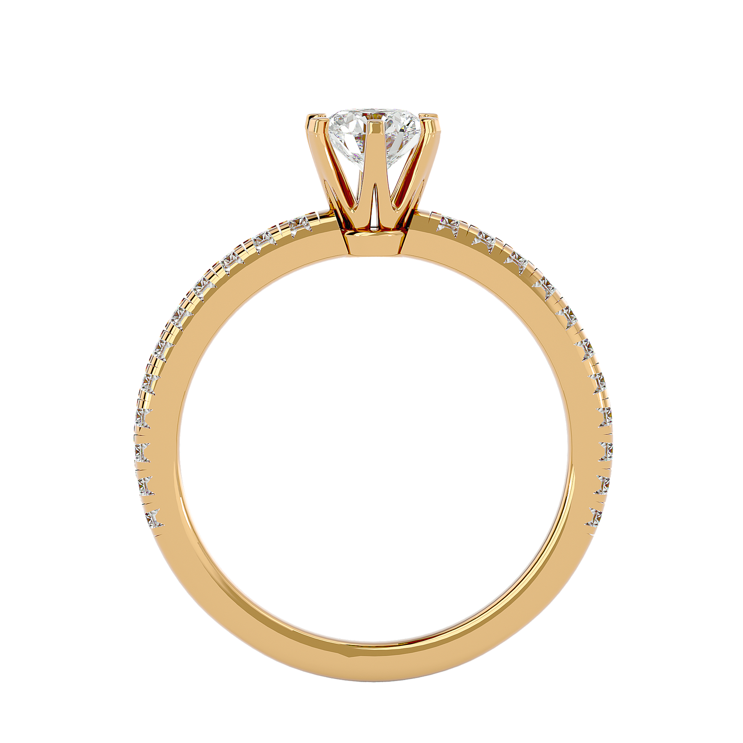 Maeve Diamond Solitaire Ring