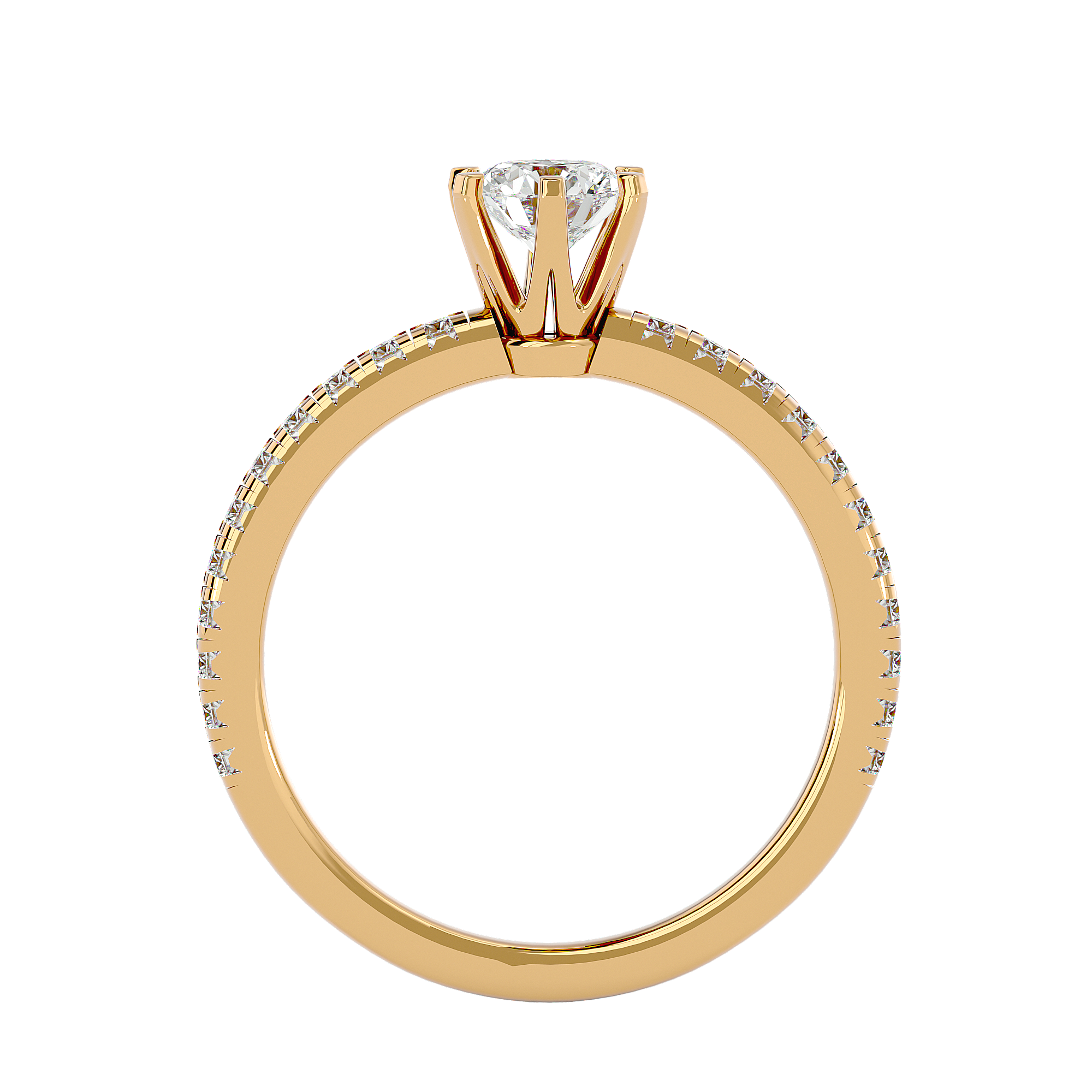Maeve Diamond Solitaire Ring