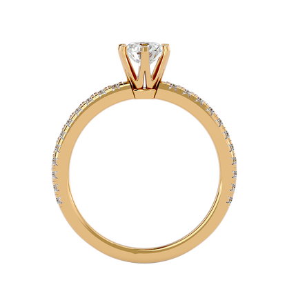 Maeve Diamond Solitaire Ring