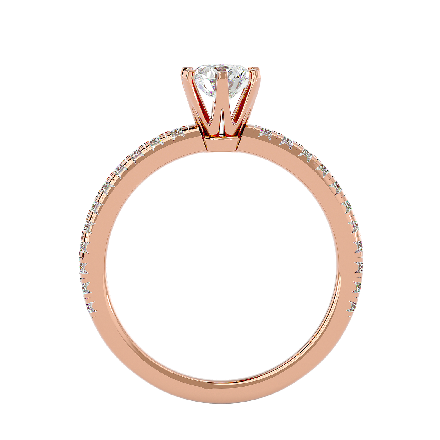 Maeve Diamond Solitaire Ring