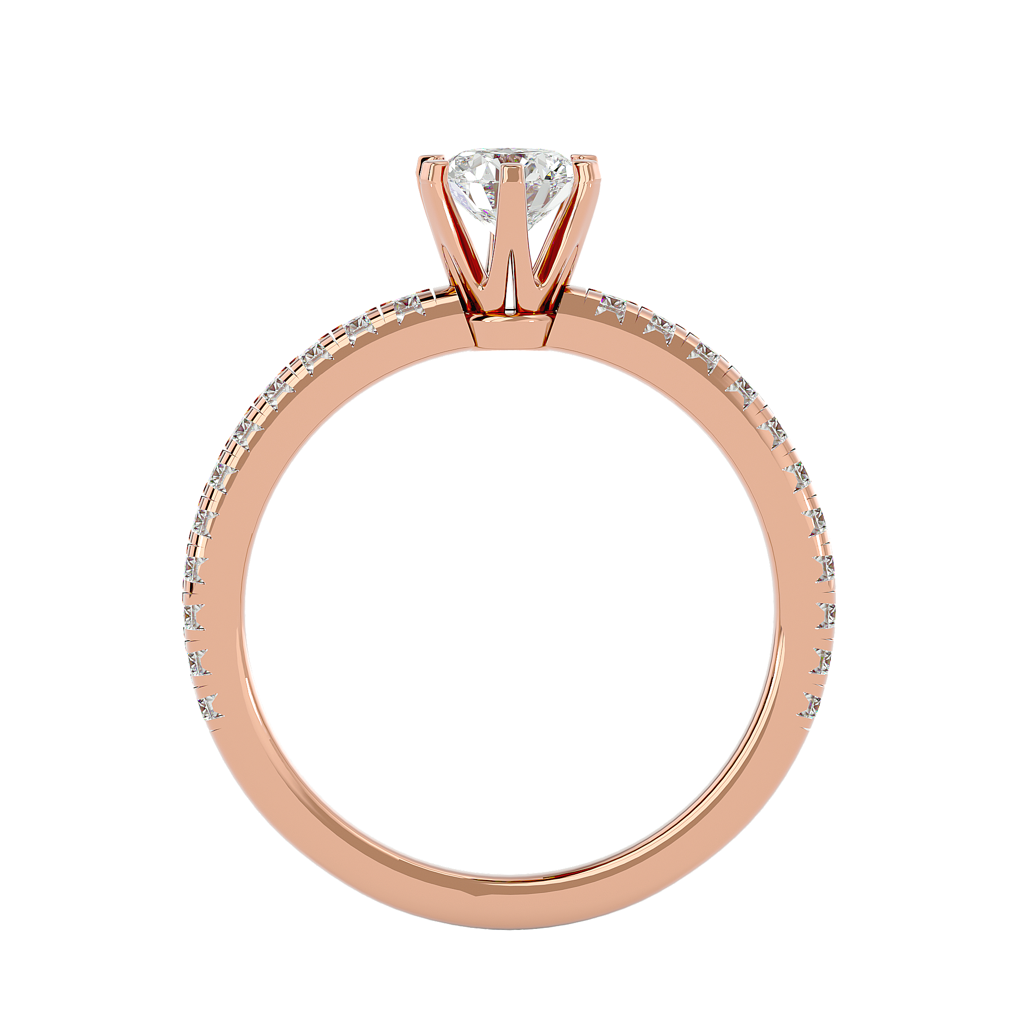 Maeve Diamond Solitaire Ring