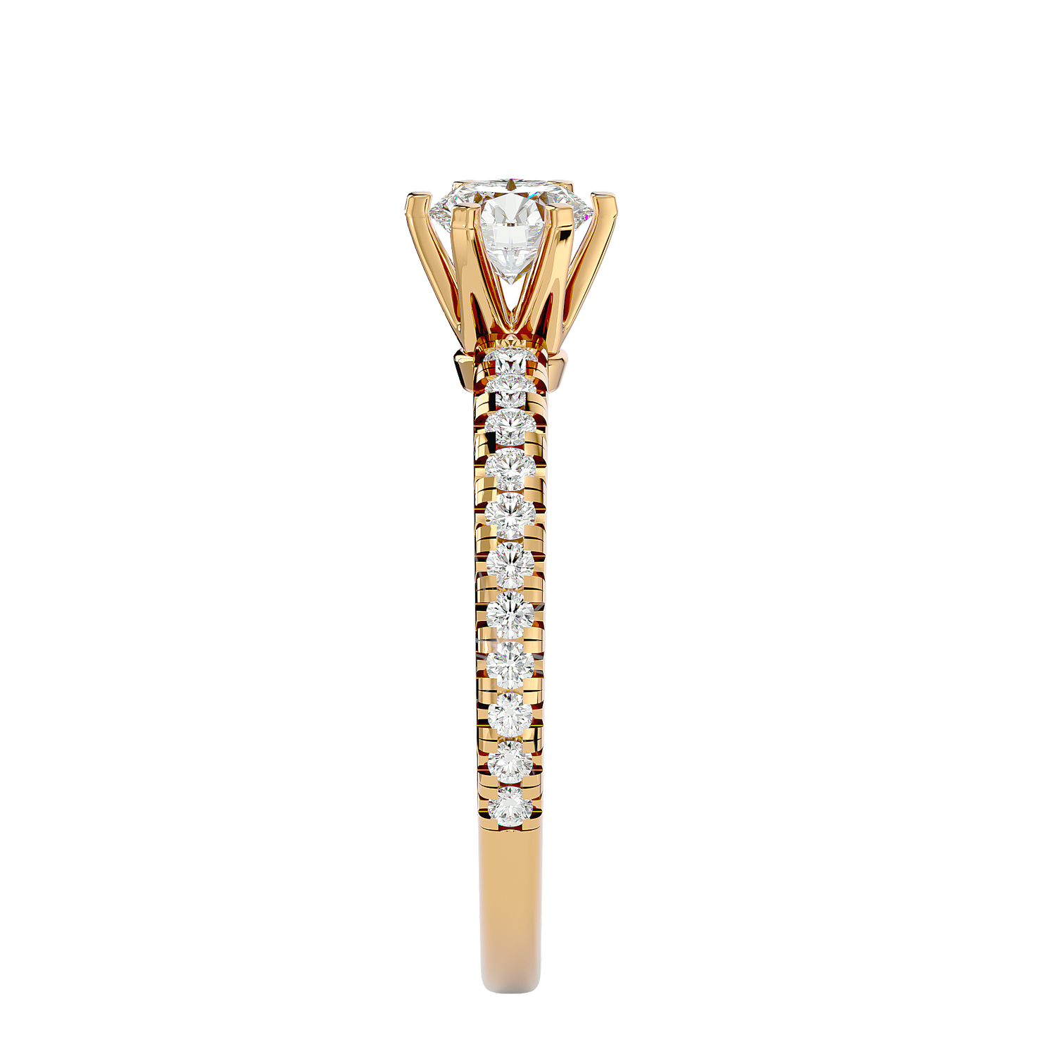 Maeve Diamond Solitaire Ring