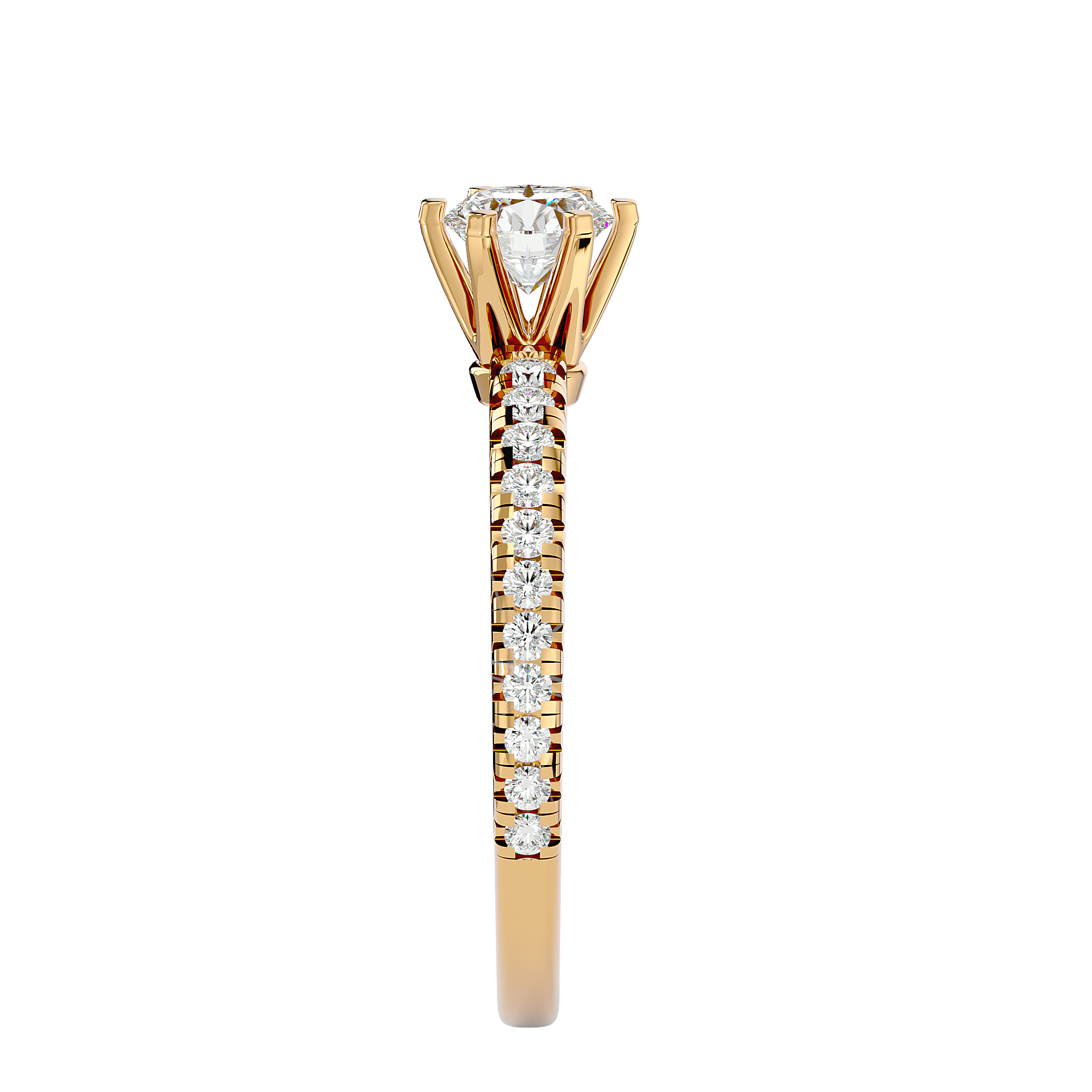 Maeve Diamond Solitaire Ring