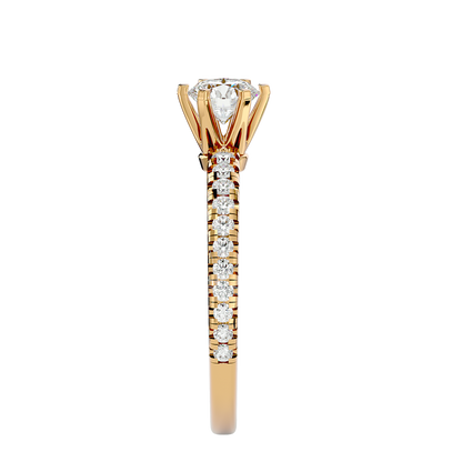 Maeve Diamond Solitaire Ring