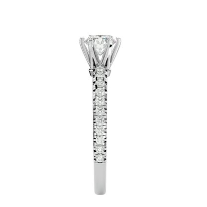 Maeve Diamond Solitaire Ring