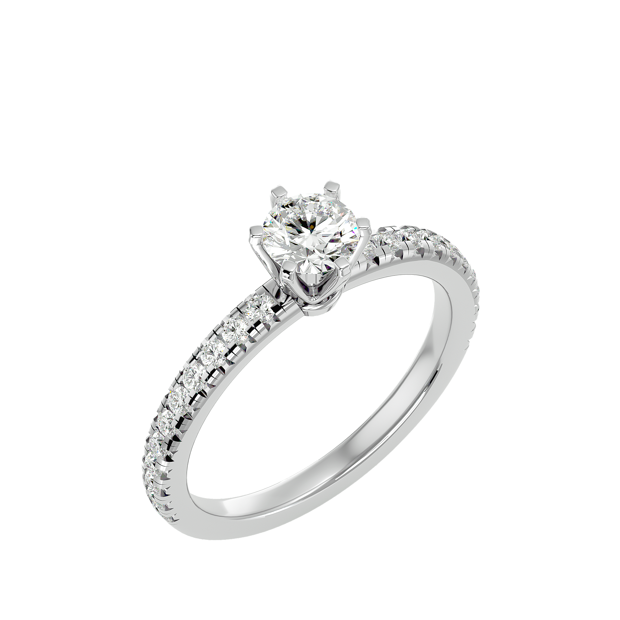 Maeve Diamond Solitaire Ring