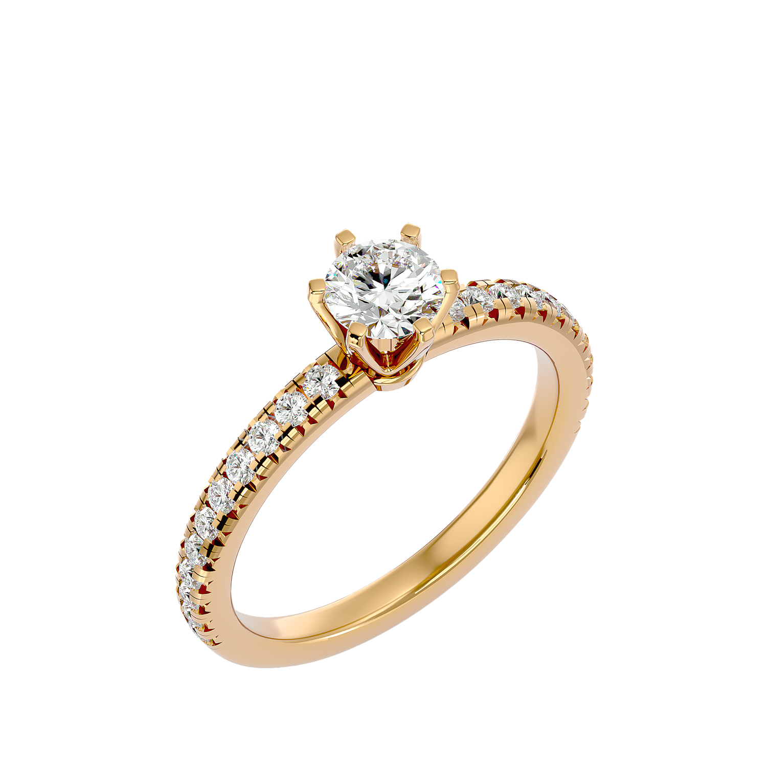 Maeve Diamond Solitaire Ring