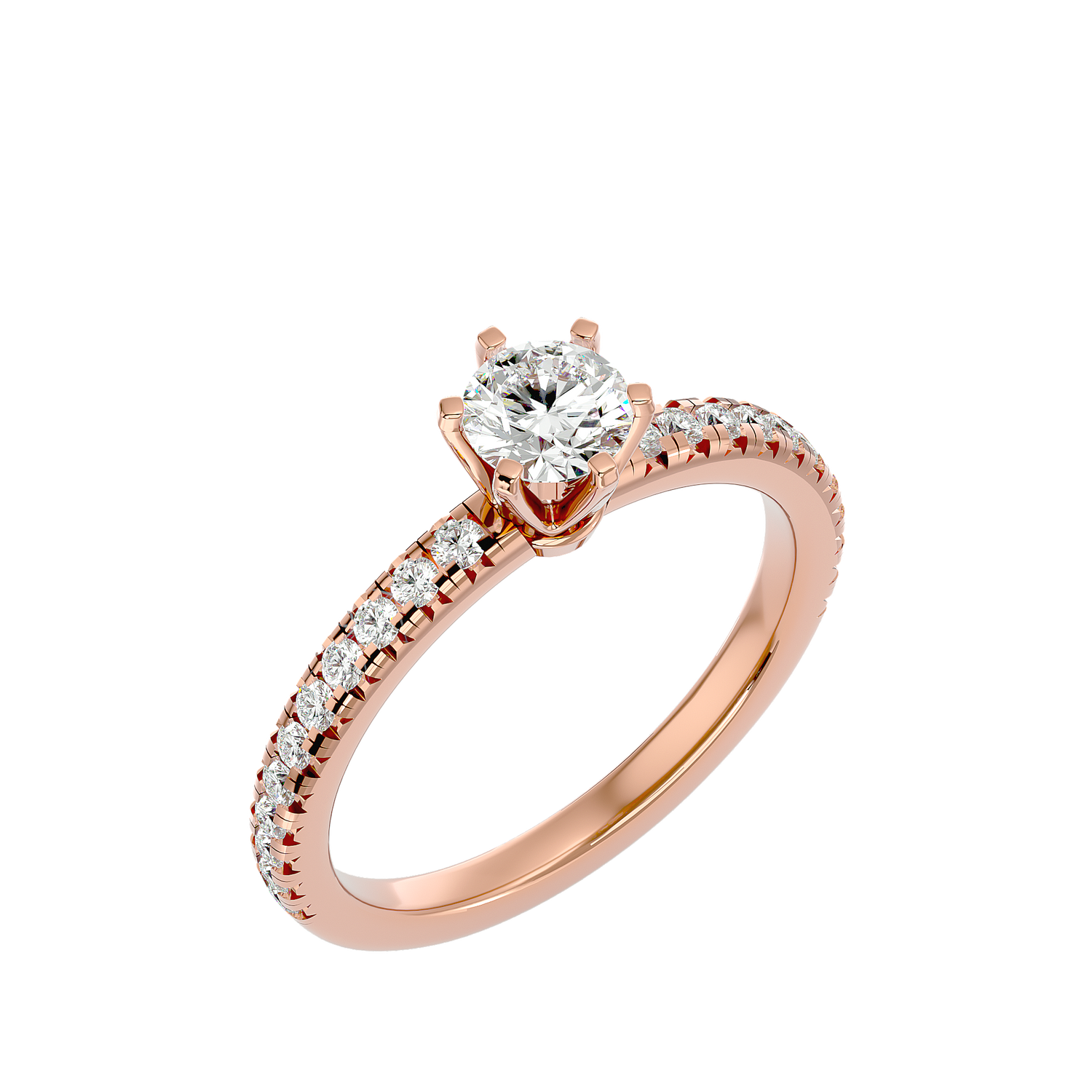 Maeve Diamond Solitaire Ring