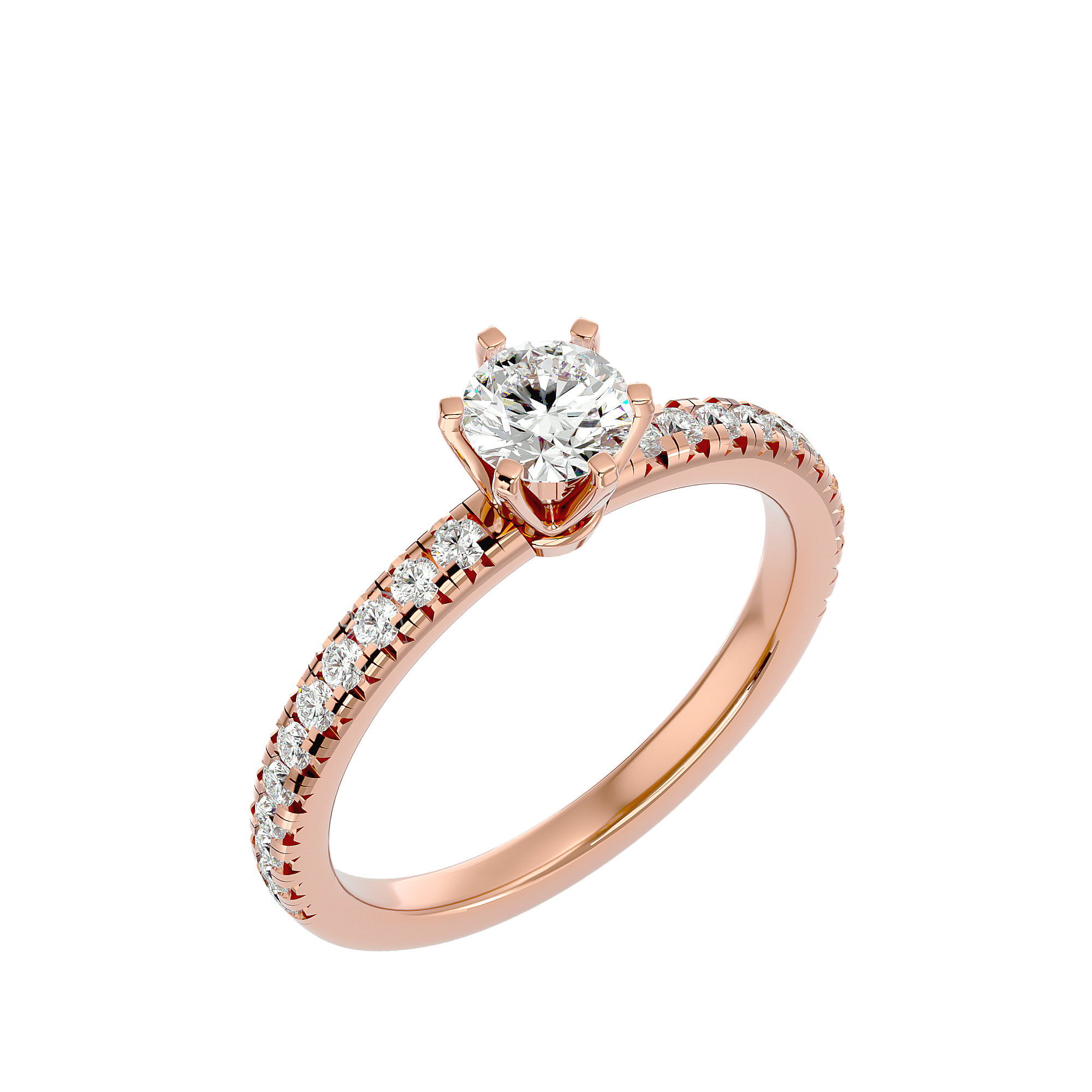 Maeve Diamond Solitaire Ring