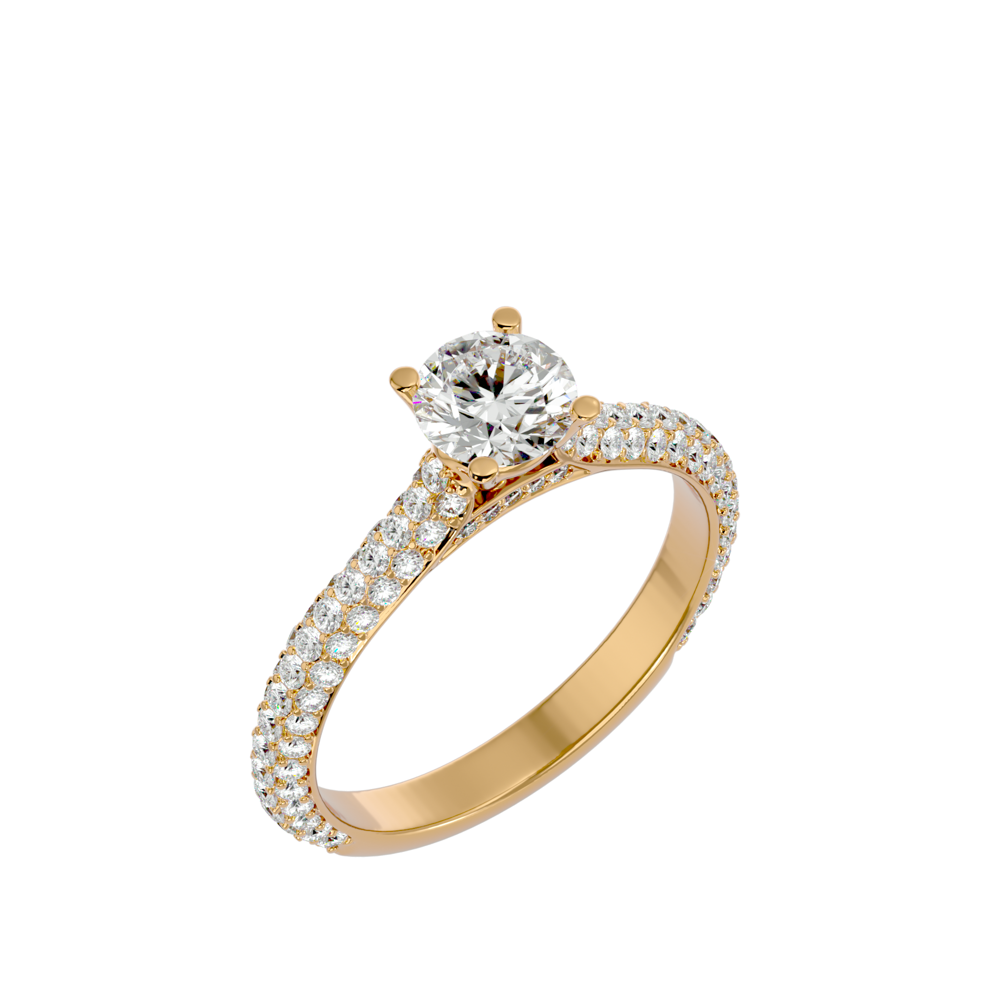 Odessey Diamond Solitaire Ring