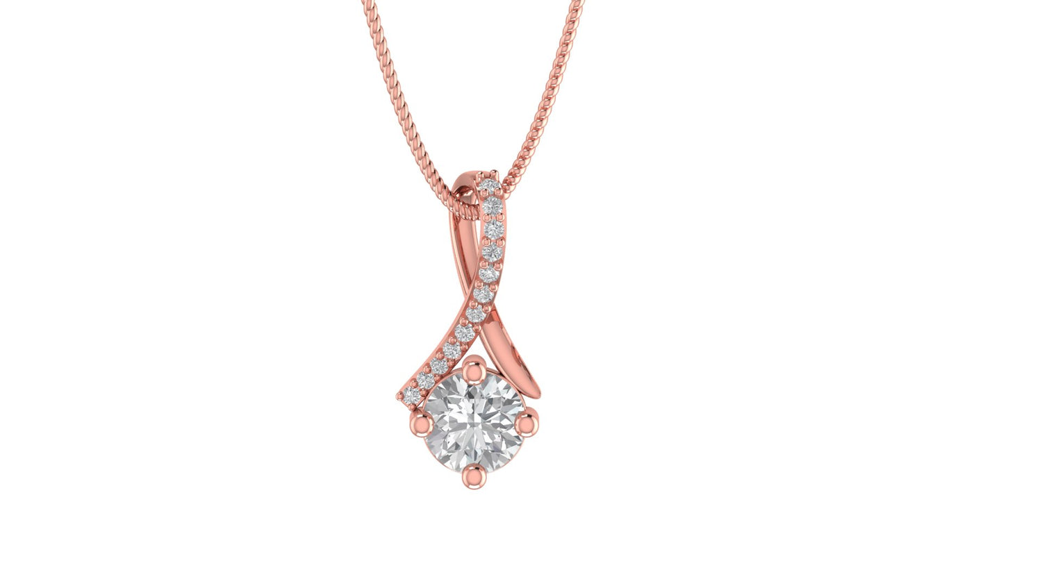 Solitaire Diamond Pendant : The Prestige Line
