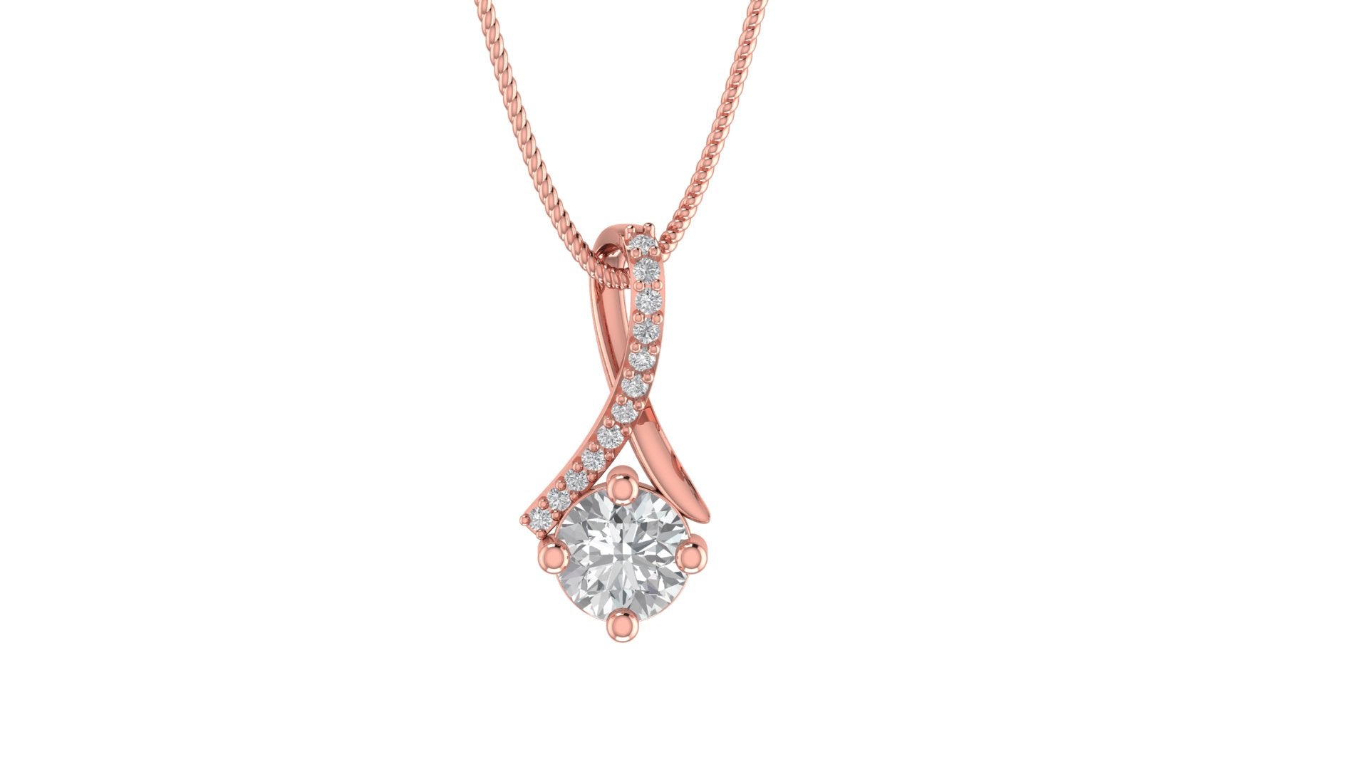 Solitaire Diamond Pendant : The Prestige Line