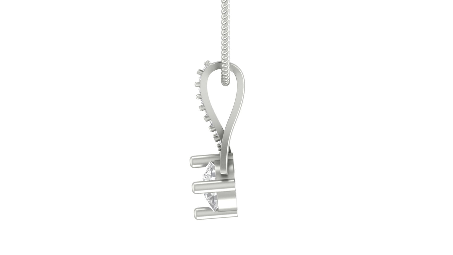 Solitaire Diamond Pendant : The Prestige Line