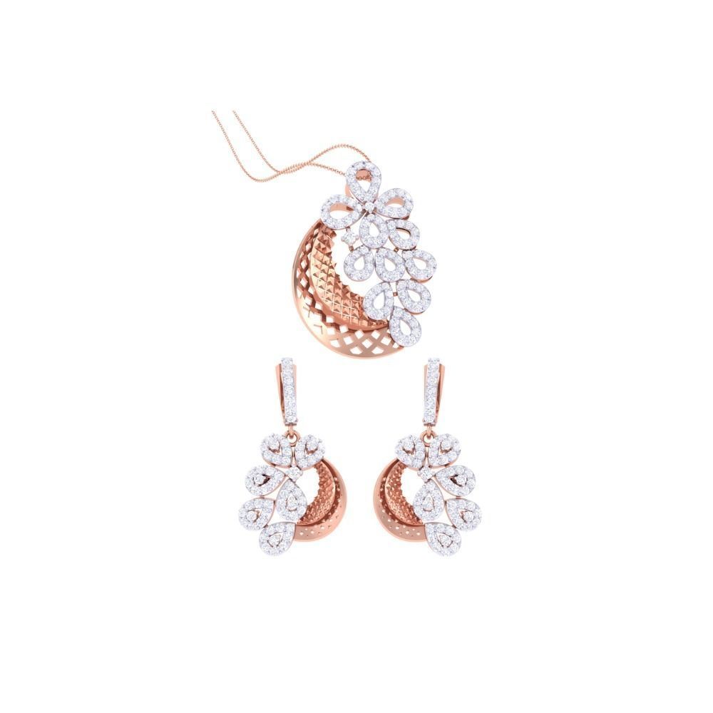 Everly Diamond Pendant Sets