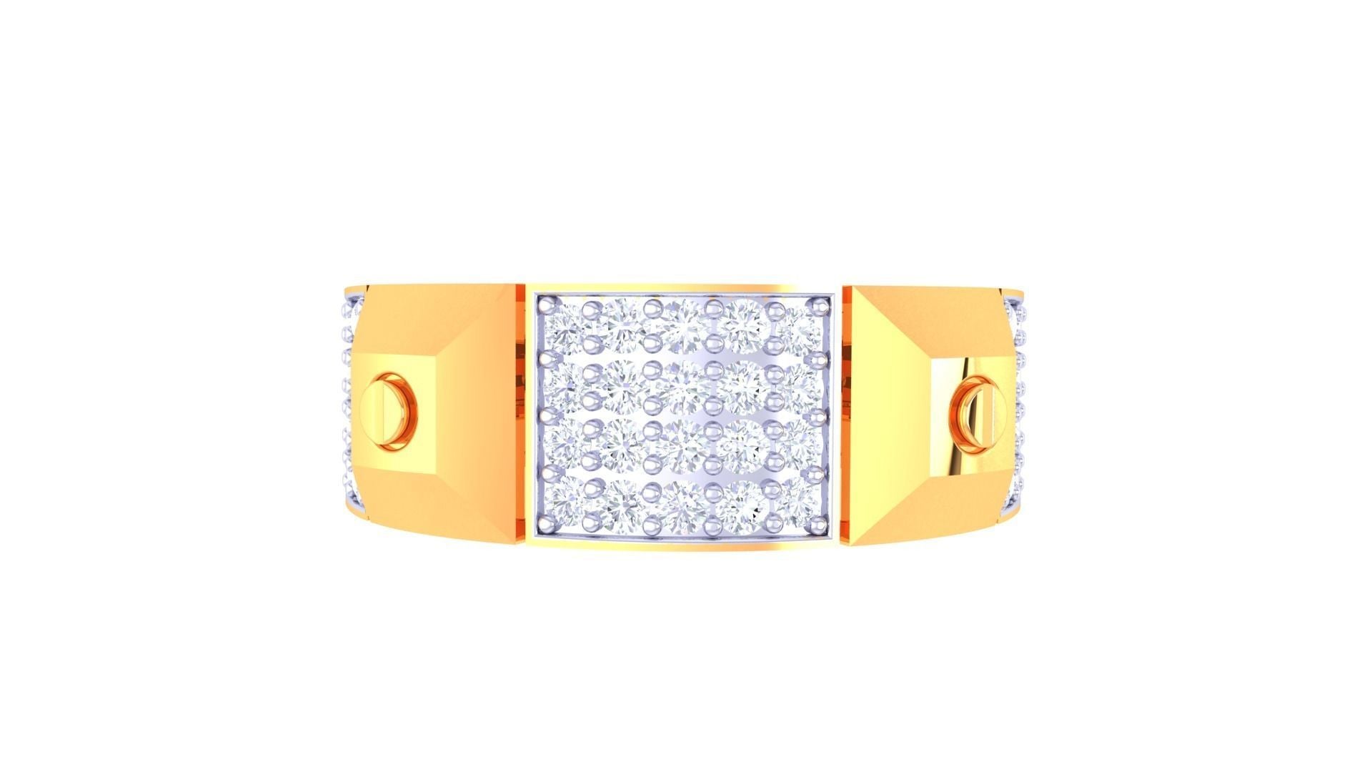 Oliver Diamond Mens Ring