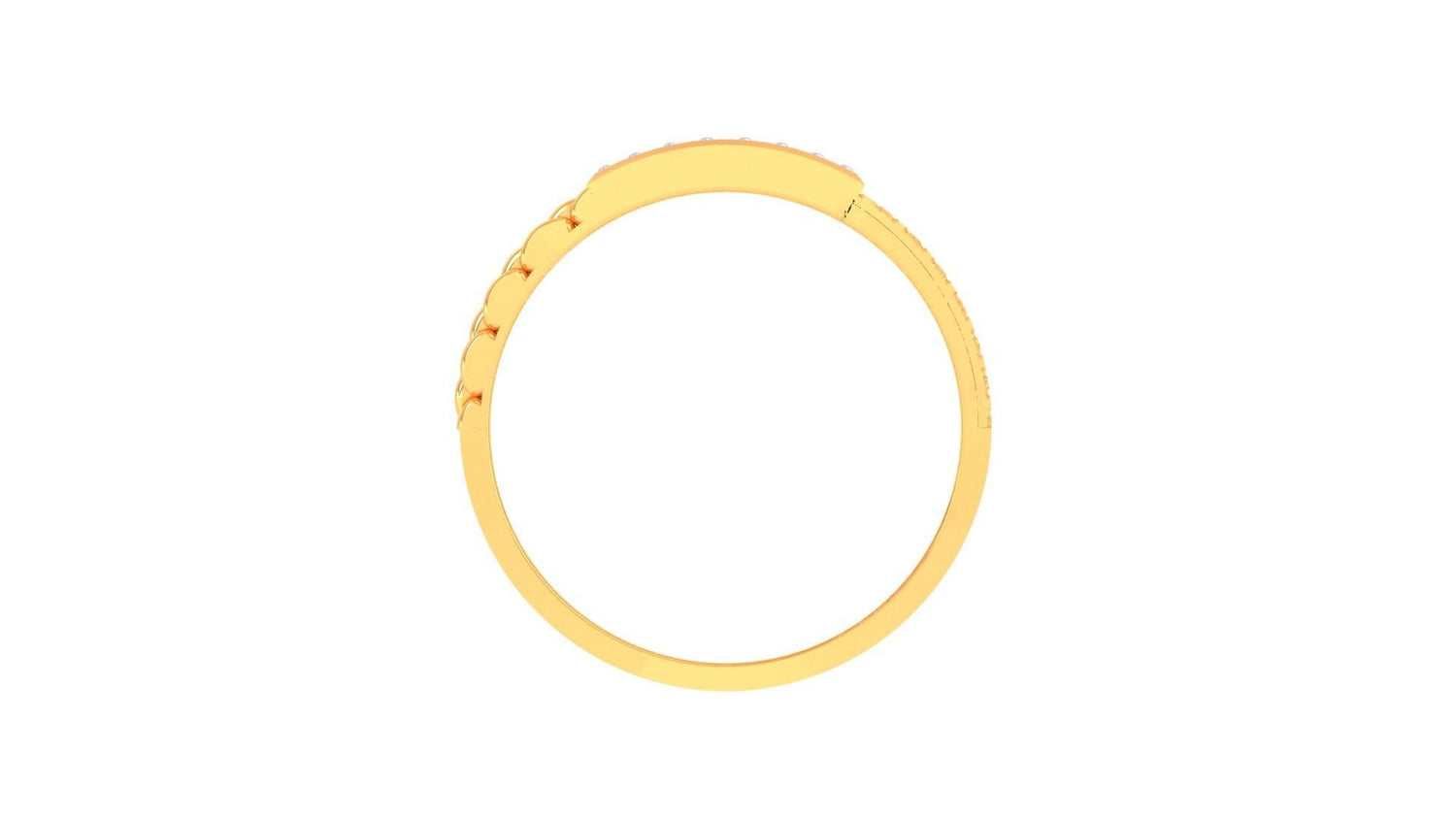 Benicio Diamond Mens Ring