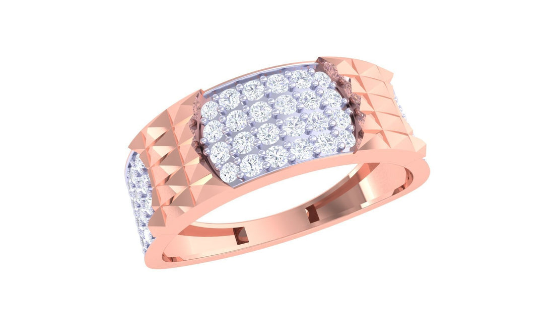 Francisco Diamond Mens Ring