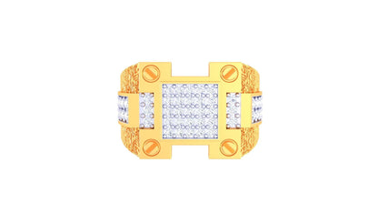 Lorenzo Diamond Mens Ring