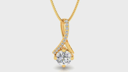 Solitaire Diamond Pendant : The Prestige Line