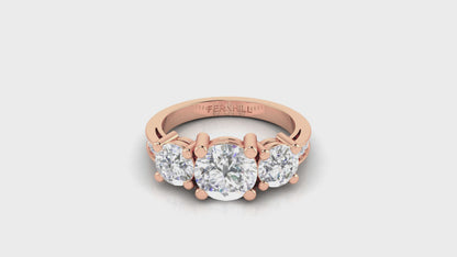 Queen Diamond Ladies Ring