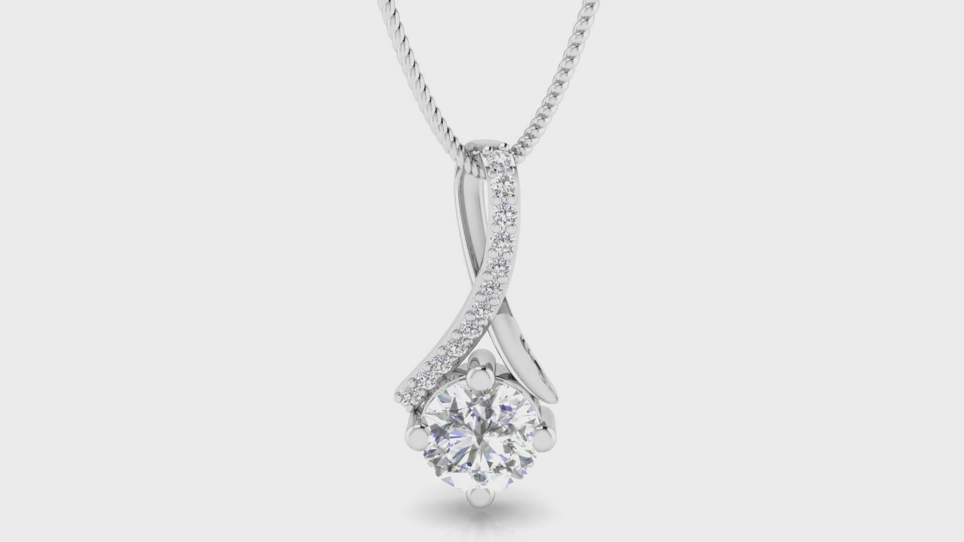 Solitaire Diamond Pendant : The Prestige Line