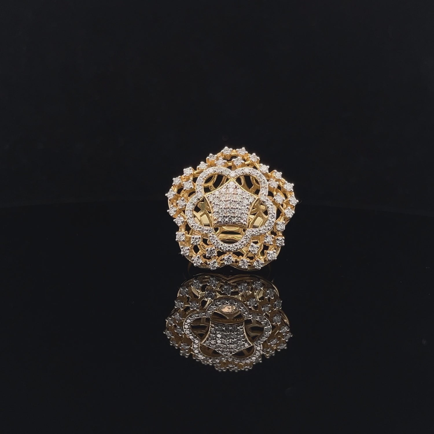 Gemma Diamond Ladies Ring