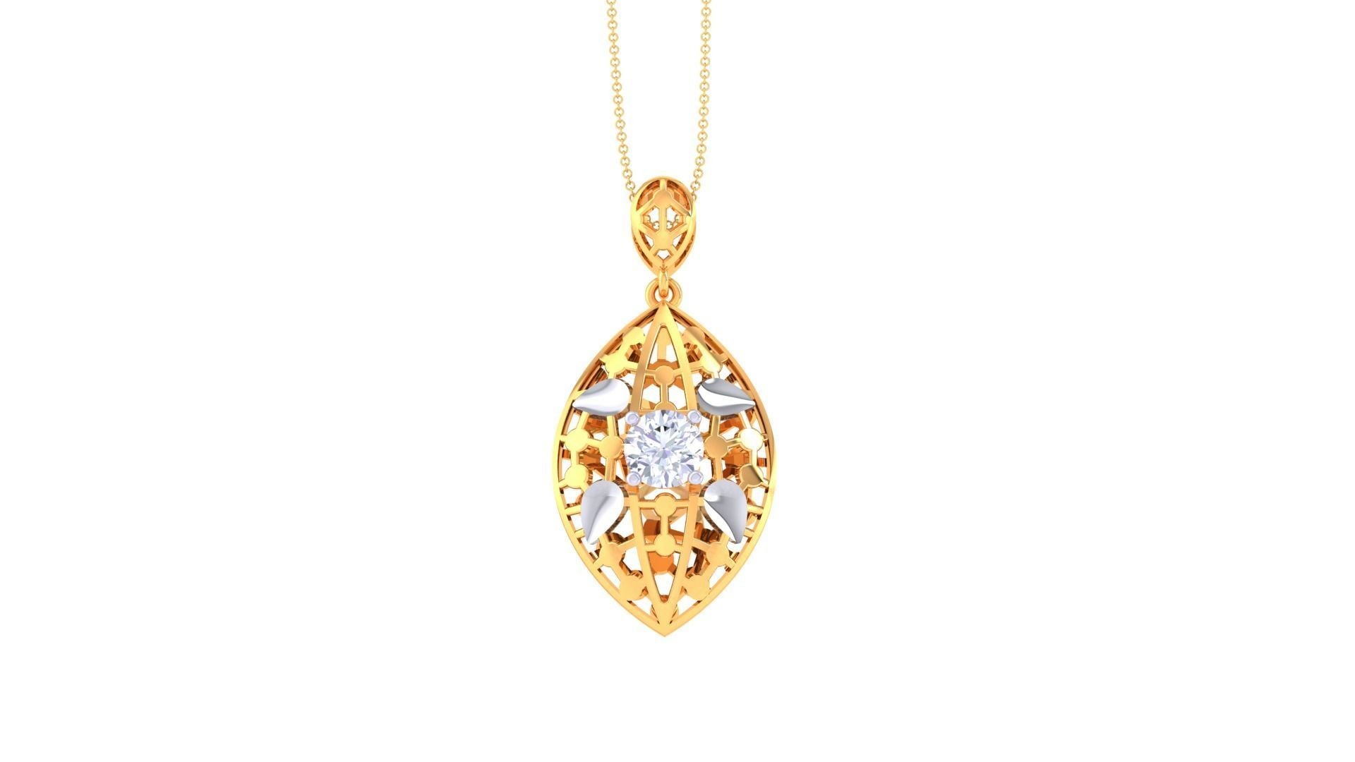 Adeline Diamond Pendant