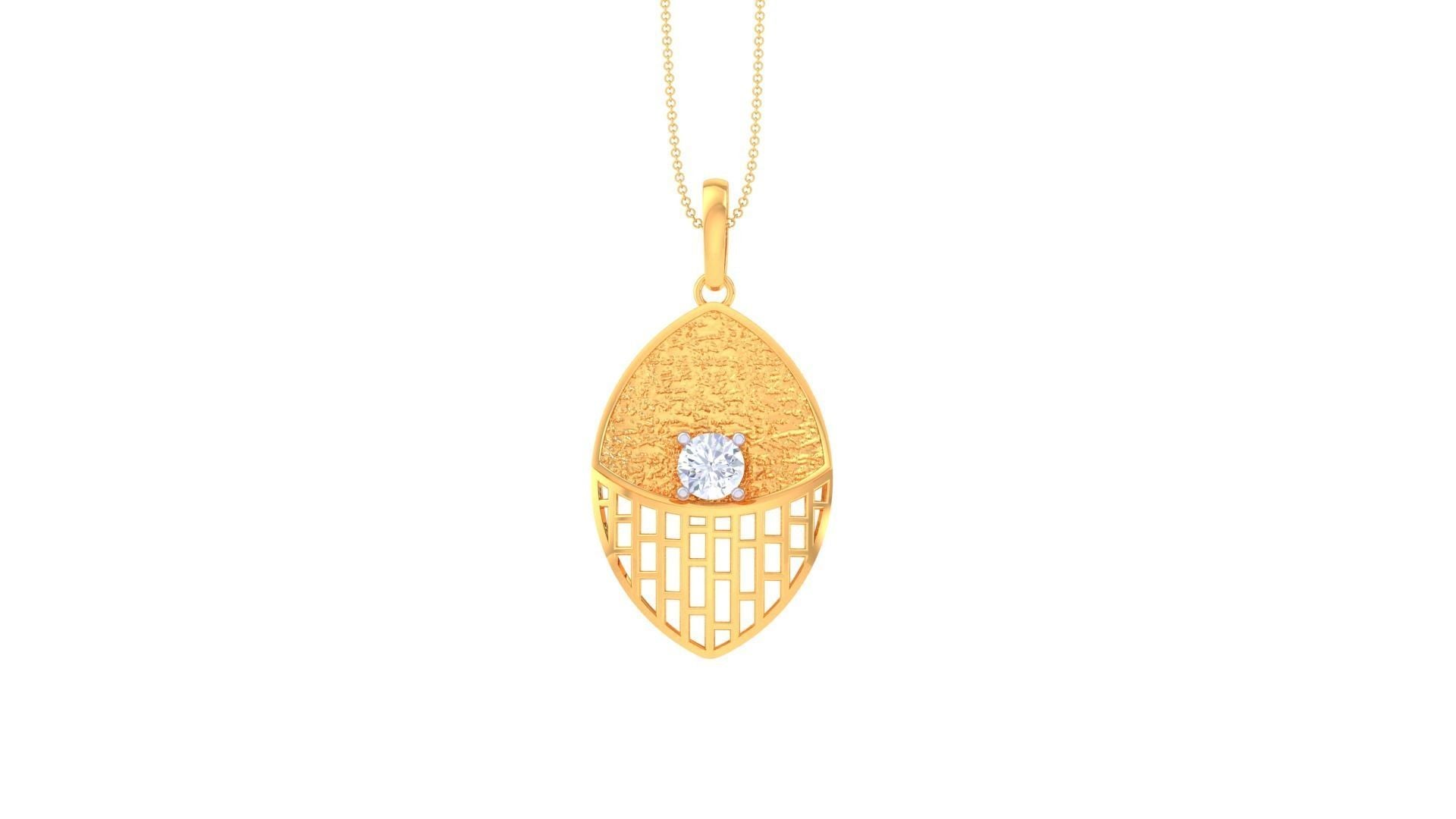 Autumn Diamond Pendant