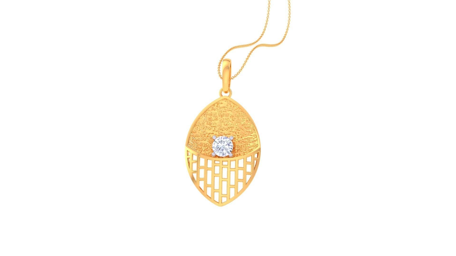 Autumn Diamond Pendant