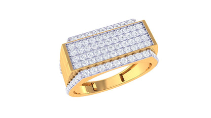 Bernardo Diamond Mens Ring