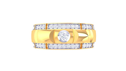 Thomas Diamond Mens Ring