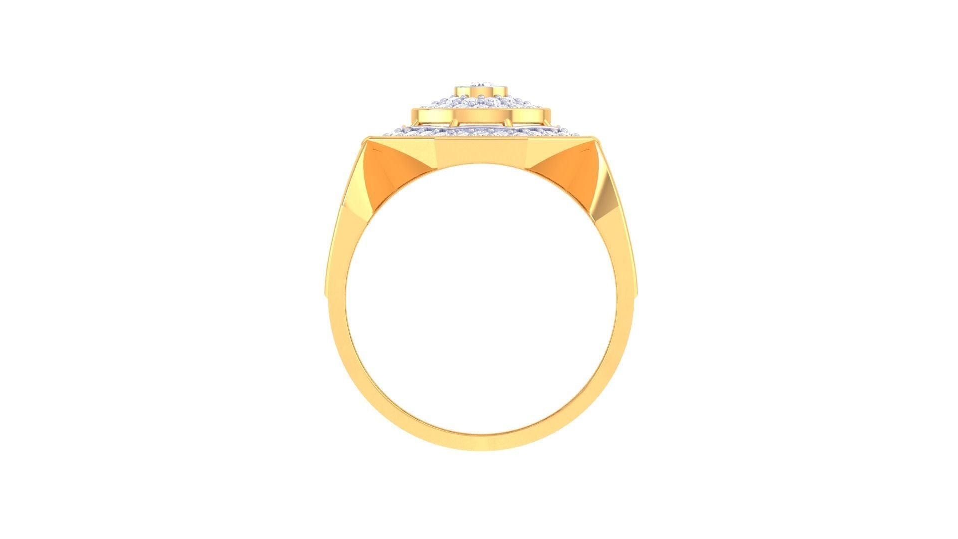 Miguel Diamond Mens Ring