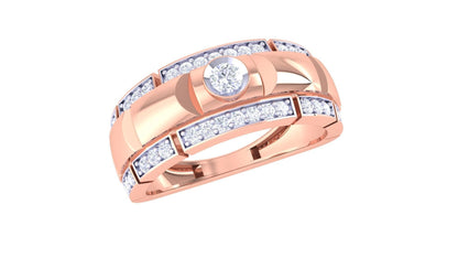 Thomas Diamond Mens Ring