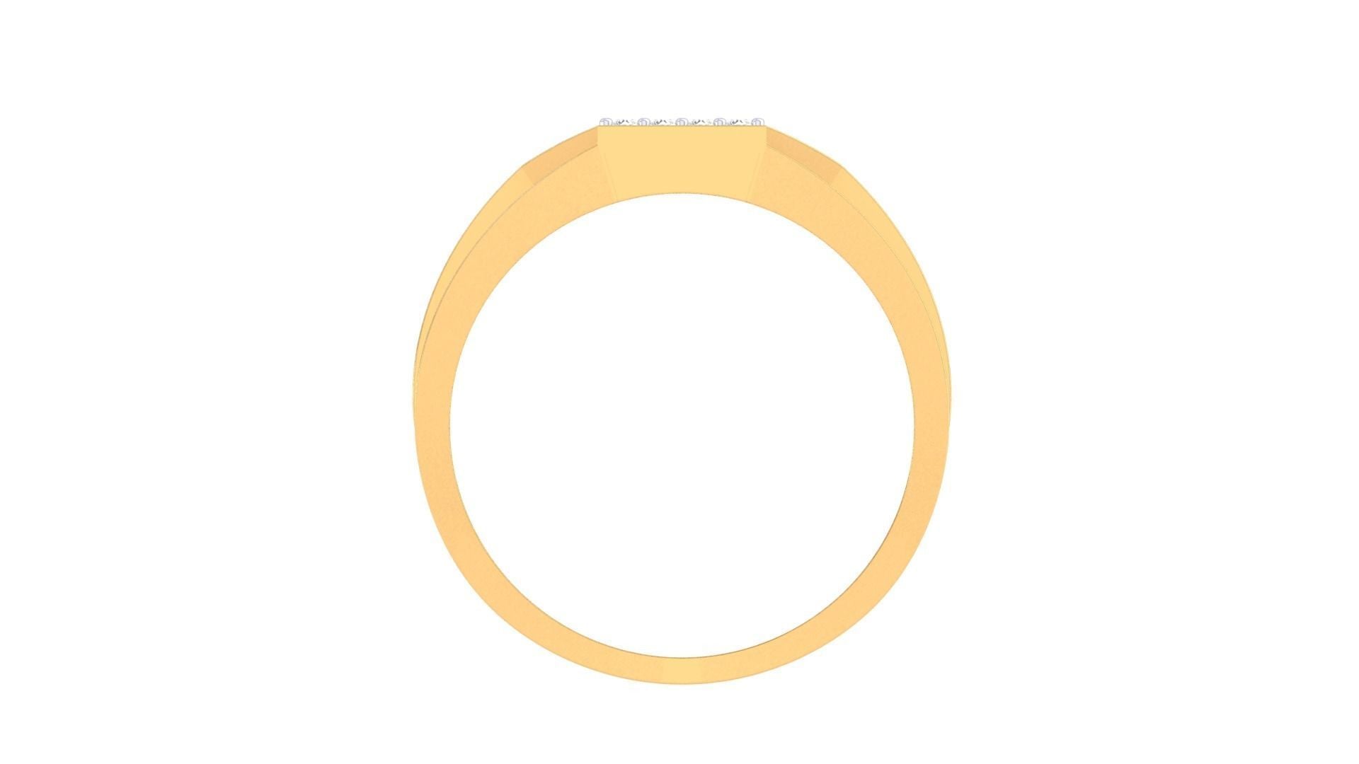 Rachel Diamond Mens Ring