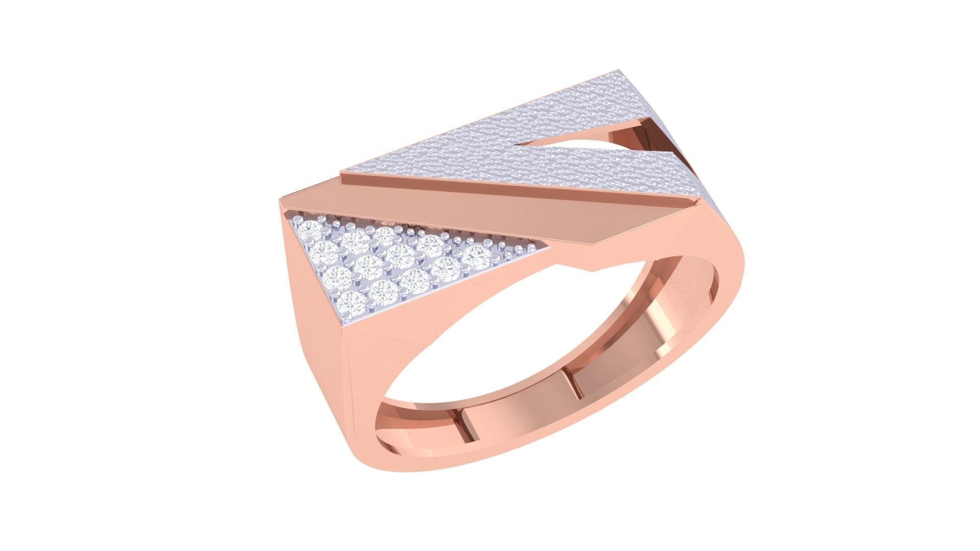 Noah Diamond Mens Ring