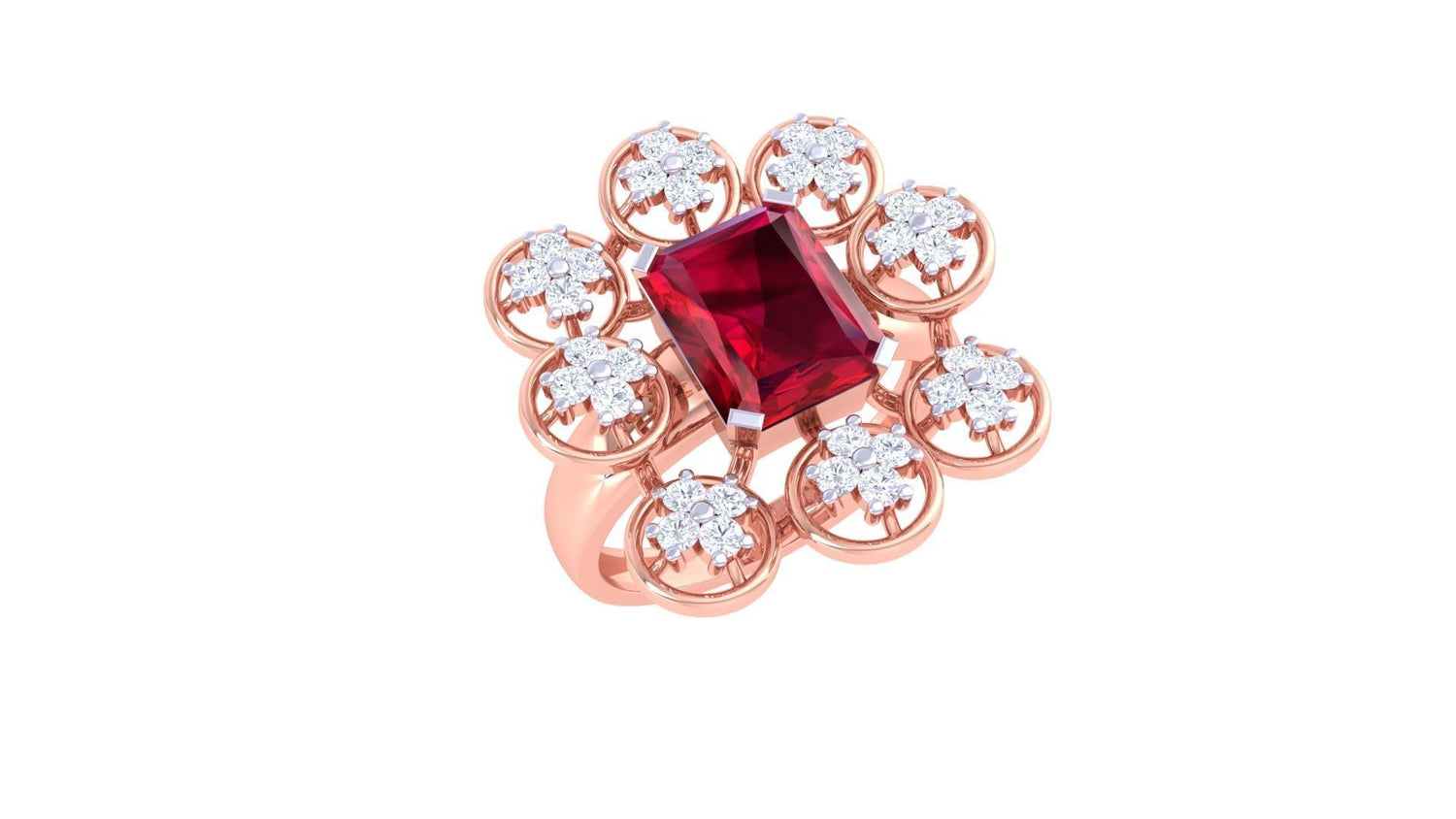 Nora Diamond Ladies Ring
