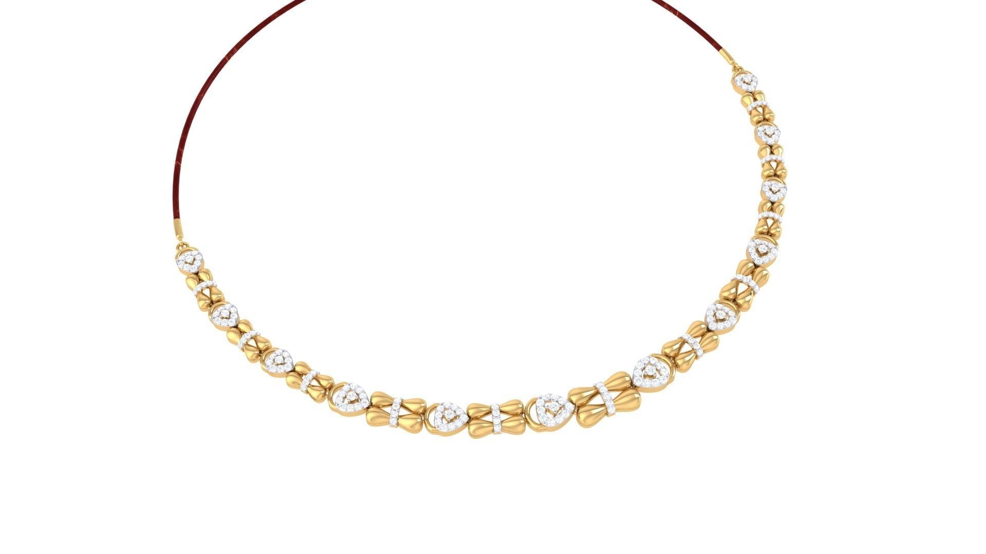 Angelina Diamond Necklaces